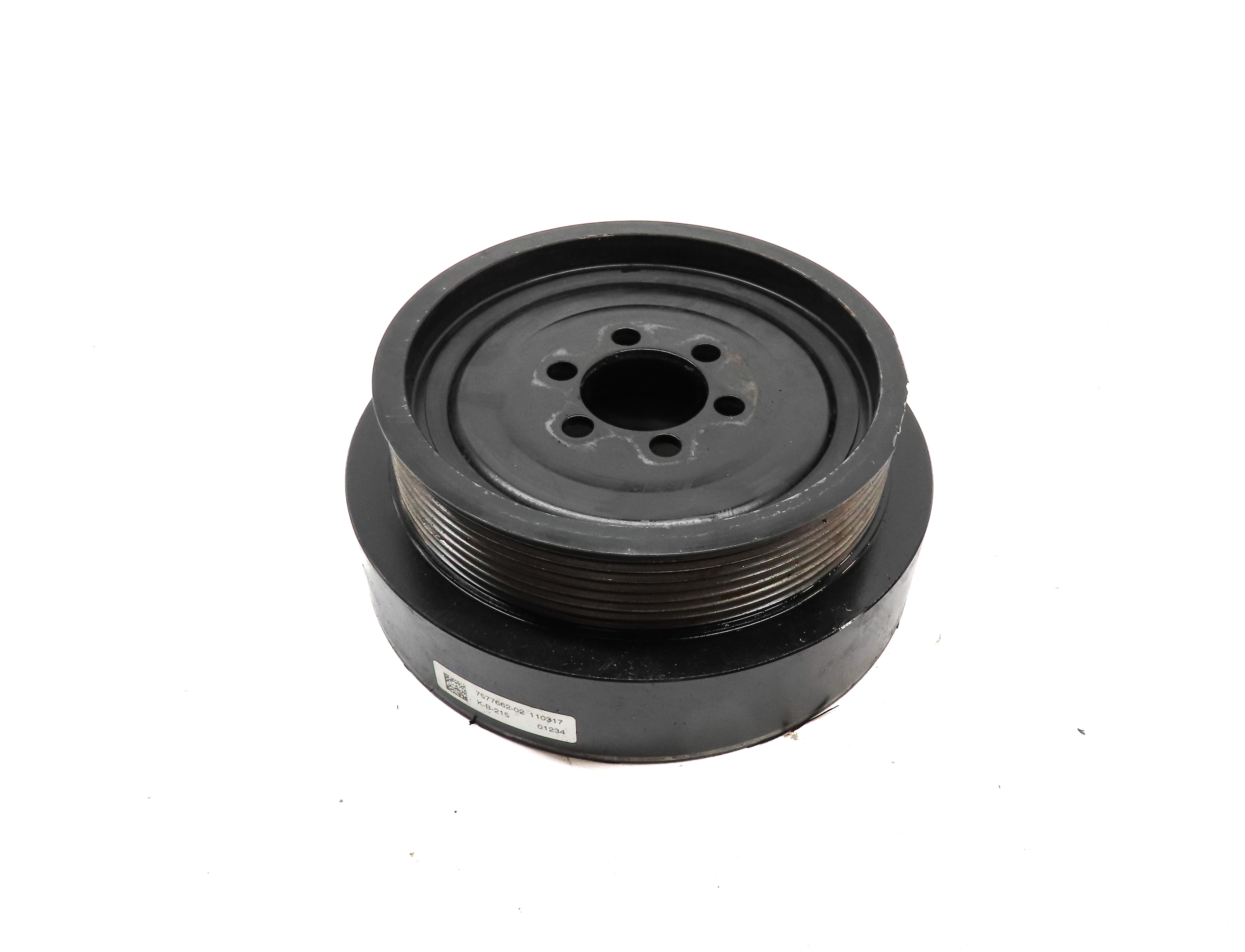2011-2012 BMW 528i X3 (F10 F25) 3.0L N52 N52B30 ENGINE HARMONIC BALANCER PULLEY — exact item pictured